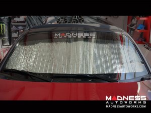 FIAT 124 Windshield Sunshade/ Reflector - BlackOut Sunshades - Roll Up